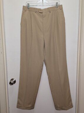 Aquascutum men's trousers tan 33" waist